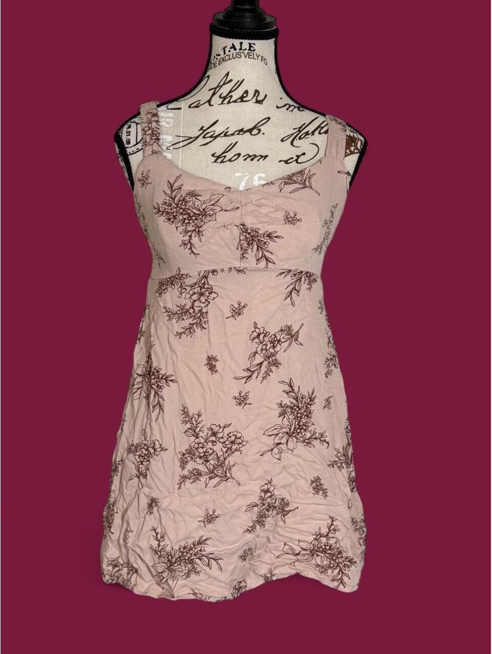Old Navy Women's Pink and Multi Dress